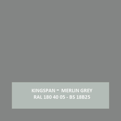 Kingspan MERLIN GREY RAL 180 40 05 - BS 18B25 - Aerosol 400ml